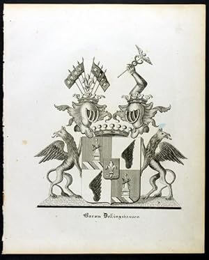 Wappen des Barons Dellinghausen (1837)