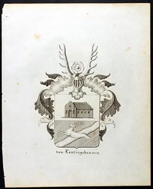 Wappen derer von Lantingshausen (1837)