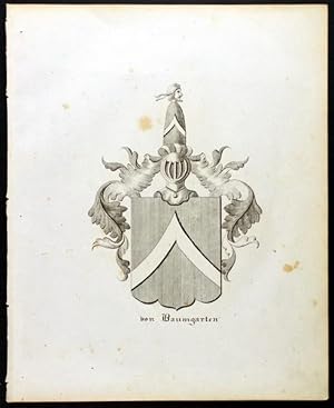 Wappen derer von Baumgarten (1837)