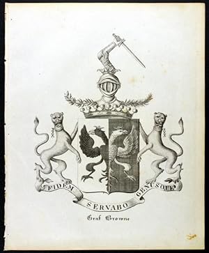 Wappen des Grafen Browne (1837)