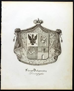 Wappen des Fürsten Dolgoruky (1837)