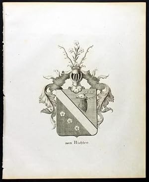 Wappen derer von Richter (1837)