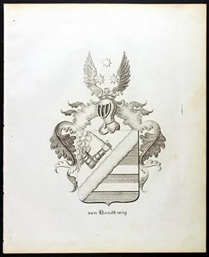 Wappen derer von Handtwig (1837)