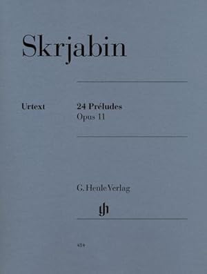 Image du vendeur pour 24 Prludes op. 11 mis en vente par AHA-BUCH GmbH