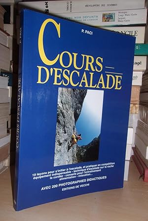 Seller image for COURS D'ESCALADE for sale by Planet's books