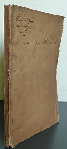 Statistique archéologique du département du nord arrondissement de Douai