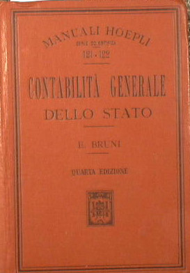 Immagine del venditore per Contabilit generale dello stato venduto da Antica Libreria Srl