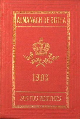 Bild des Verkufers fr Almanach de Gotha zum Verkauf von Antica Libreria Srl