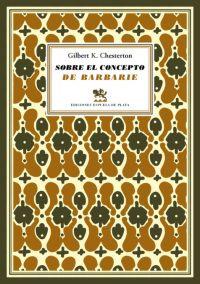 Seller image for SOBRE EL CONCEPTO DE BARBARIE for sale by KALAMO LIBROS, S.L.