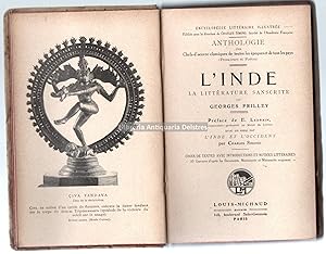 Seller image for L'Inde. La littrature sanscrite. Prface de E. Ledrain avec un essai sur l'Inde et l'Occident par Charles Simond. for sale by Llibreria Antiquria Delstres