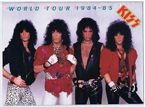 KISS - WORLD Tour Book; 1984-85 (Concert Tour Program Book)