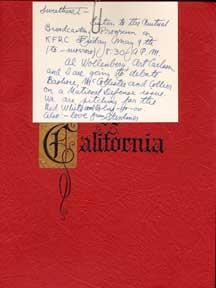 Seller image for Mother's Day Observance, California State Legislature, Fifty-Fourth Session, May 9, 1941. for sale by Wittenborn Art Books