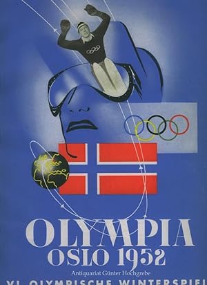 Olympia Oslo 1952. VI. Olympische Winterspiele. Olympia Helsinki 1952 XV. Olympische Sommerspiele...