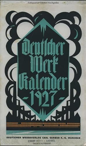 Deutscher Werk-Kalender 1927.