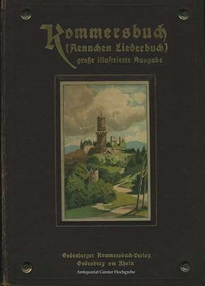 Kommersbuch. Große illustrierte Klavierausgabe. Sammlung von Aennchen Schumacher, Godesberg (Aenn...