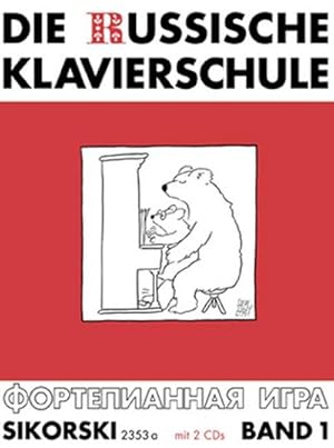 Bild des Verkufers fr Die Russische Klavierschule, 1. Mit 2 CD's zum Verkauf von AHA-BUCH GmbH