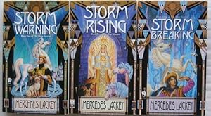 Seller image for Valdemar : Mage Storms: book (1) one - Storm Warning; book (2) two - Storm Rising; book (3) three - Storm Breaking -complete three (3) volume set "Valdemar : Mage Storms" for sale by Nessa Books