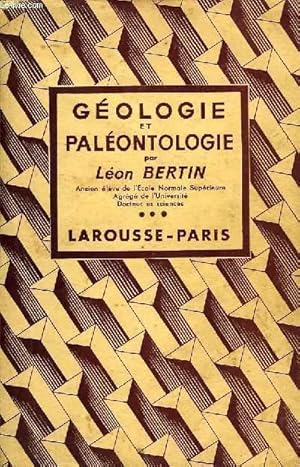 Bild des Verkufers fr GEOLOGIE ET PALEONTOLOGIE, ENP, ENPS, CANDIDATS A L'IA ET AUX ENA, CANDIDATS AUX ENS ET AU SPCN zum Verkauf von Le-Livre