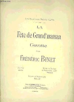 Seller image for LA FETE DE GRAND MAMAN for sale by Le-Livre