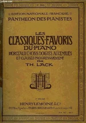 Seller image for LES CLASSIQUES FAVORIS DU PIANO for sale by Le-Livre