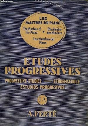 Imagen del vendedor de LES MATRES DU PIANO, ETUDES PROGRESSIVES a la venta por Le-Livre