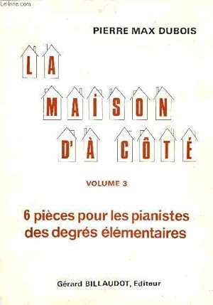 Bild des Verkufers fr LA MAISON D'A COTE zum Verkauf von Le-Livre