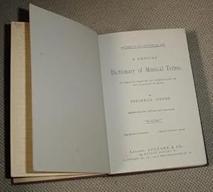 A Concise Dictionary of Musical Terms - To Which Is Prefixed An Introduction To The Elements Of M...