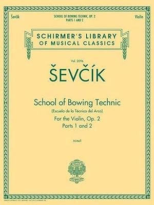 Image du vendeur pour School of Bowing Technics, Op. 2, Parts 1 & 2 (Paperback) mis en vente par Grand Eagle Retail