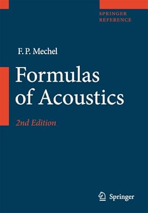 Imagen del vendedor de Formulas of Acoustics a la venta por AHA-BUCH GmbH