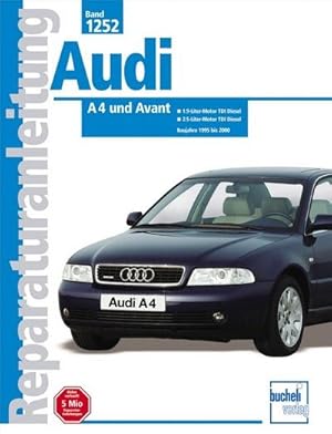 Imagen del vendedor de Audi A4 Diesel; . : 1,9- u. 2,5-Liter-TDI-Dieselmotoren m. Einspritzpumpe u. Einspritzung Pumpe/Dse a la venta por AHA-BUCH GmbH