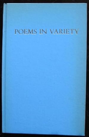 Immagine del venditore per Poems in Variety venduto da James Fergusson Books & Manuscripts