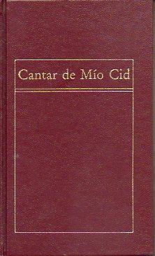 Imagen del vendedor de CANTAR DE MO CID. Edicin de. a la venta por angeles sancha libros