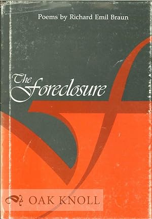 Imagen del vendedor de FORECLOSURE.|THE a la venta por Oak Knoll Books, ABAA, ILAB