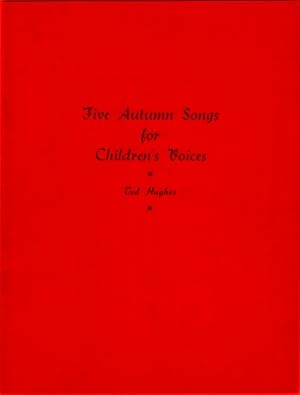 Five autumn songs for children's voices