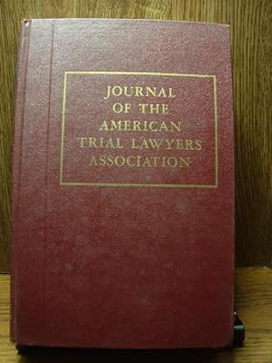 Imagen del vendedor de JOURNAL OF THE AMERICAN TRIAL LAWYERS ASSOCIATION (VOL. 31) a la venta por The Book Abyss