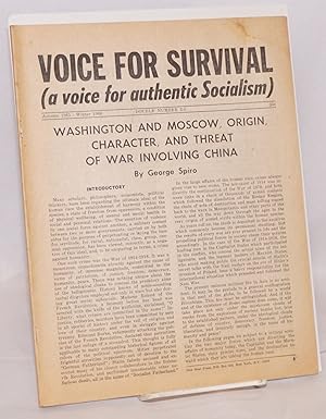 Imagen del vendedor de Voice for Survival: (A voice for authentic Socialism). Double number 2-3. Autumn 1965-Winter 1966 a la venta por Bolerium Books Inc.