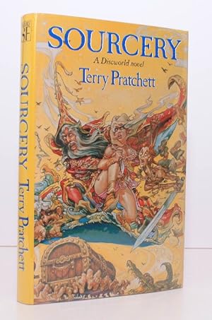 Image du vendeur pour Sourcery. [A Discworld Novel.] NEAR FINE COPY IN UNCLIPPED DUSTWRAPPER mis en vente par Island Books