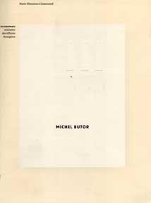 Seller image for Michel Butor. for sale by Wittenborn Art Books