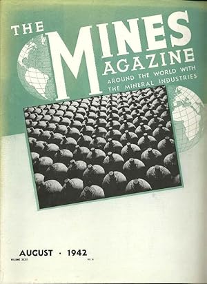 Seller image for The Mines Magazine: Vol.XXXII, No.8: August, 1942 for sale by Clausen Books, RMABA