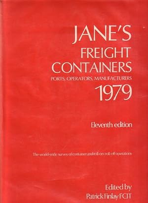 Image du vendeur pour JANE'S FREIGHT CONTAINERS 1979 mis en vente par Jean-Louis Boglio Maritime Books