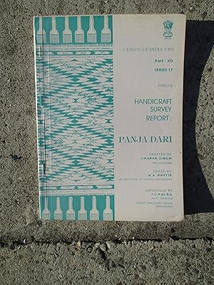 Immagine del venditore per Punjab: Handicraft Survey Report: Panja Dari venduto da Expatriate Bookshop of Denmark