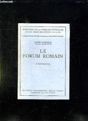 Bild des Verkufers fr LE FORUM ROMAIN. zum Verkauf von Le-Livre