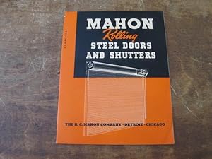 Mahon Rolling Steel Doors and Shutters: A. I. A. File No. 16-D-1