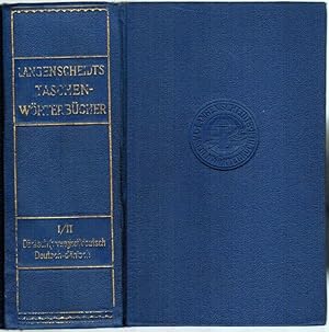 Langenscheidts Taschenwörterbuch der dänischen und deutschen Sprache. Neubearbeitung 1940. Erste ...