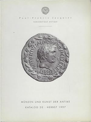 Image du vendeur pour Mnzen und Kunst der Antike. Katalog 20, Herbst 1997 mis en vente par Librairie Archaion