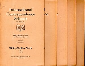 Seller image for Milling-Machine Work (Parts 1 - 5): Instruction Paper with Examination Questions (#1668 A,b,c,d,e)) for sale by Dorley House Books, Inc.