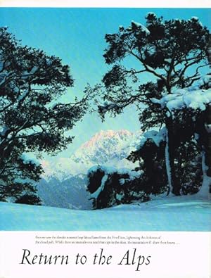 Seller image for Return to the Alps for sale by Round Table Books, LLC