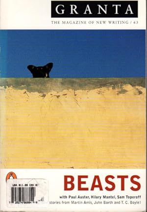 Seller image for GRANTA 63, Autumn 1998: BEASTS. for sale by Bookfever, IOBA  (Volk & Iiams)