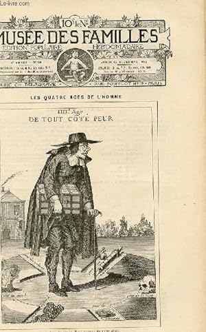 Immagine del venditore per Le muse des familles - dition populaire hebdomadaire- livraison n50 - Les quatre ges de l'homme, suite - la vieillesse (petit article de quelques lignes). venduto da Le-Livre