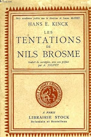 Bild des Verkufers fr LES TENTATIONS DE NILS BROSME (LE PASTEUR) zum Verkauf von Le-Livre